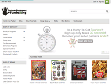 Tablet Screenshot of customresourcesfundraising.com